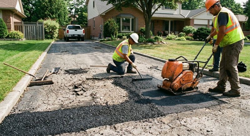 Asphalt Pothole Filling in Little Rock, AR