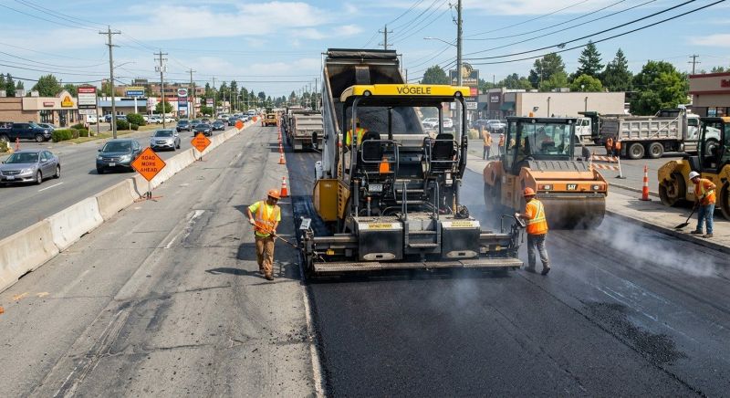 Asphalt Road Installation in Orange County, CA