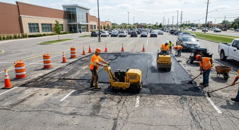 Church Parking Lot Repair in San Diego, CA