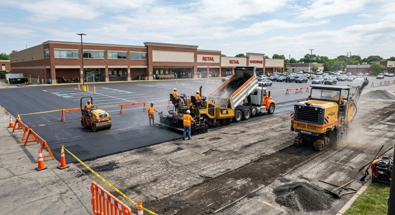 Commercial Asphalt Resurfacing in Savannah, GA