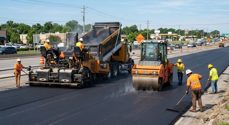 Commercial Paving in Little Rock, AR