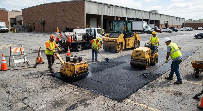 Commercial Paving Repair in Bluffton, SC