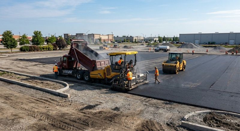 Industrial Asphalt Paving in Savannah, GA